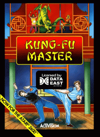 Kung-Fu Master Atari 2600 US box art